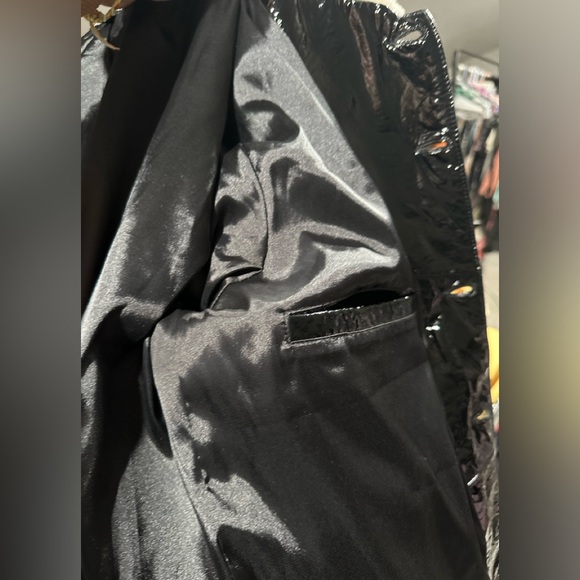 Keiser Clark Los Angeles Sherpa Vinyl Trim Jacket/Unisex - Picture 3 of 4